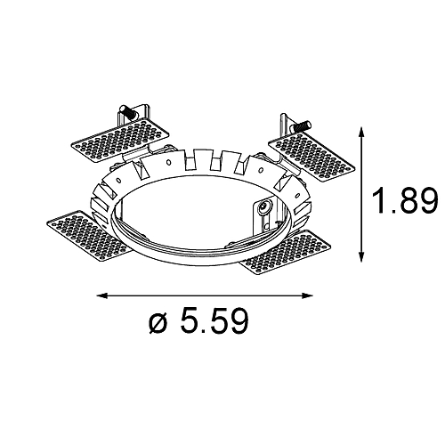 Recessed Ring